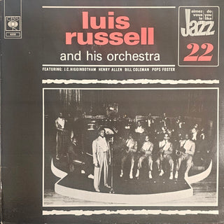 Luis Russell & His Orchestra- Luis Russell And His Orchestra Feat. J.C. Higginbotham/Henry Allen/Bill Coleman/Pops Foster (Dutch Press)