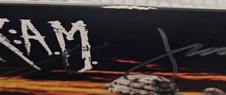 Sixx AM- Prayers For The Damned, Vol. 1 (Clear)(Signed)(Top Seam Split & Sleeve Creasing)