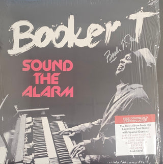 Booker T- Sound The Alram (Signed Cover)