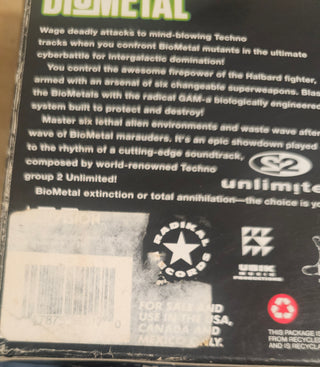 Biometal (In Box. No Poster. Box Damage.)