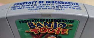 Banjo-Tooie (Cartridge Only)(Clear Blockbuster Sticker Over Label)