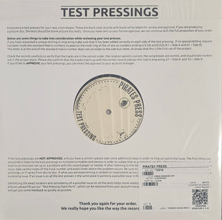 Brain Damage Soundtrack (Test Pressing)