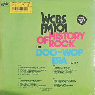 Various- WCBSFM 101: History Of Rock The Doo-Wop Era (Sealed)
