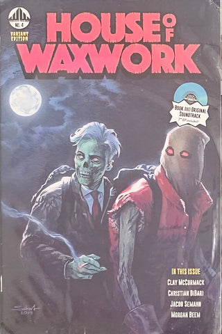 House Of Waxwork (Clear Translucent w/ White Smoke Vinyl w/ Comic Book)