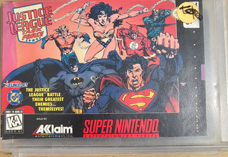 Justice League Task Force (Priced As Cartridge & Manual)(Label Damage)