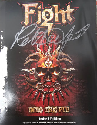 Fight- Into The Pit (3xCD/1xDVD)(Numbered w/ Signed Insert. Damage To Insert)