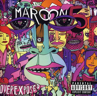 the album cover for Maroon 5 - Overexposed