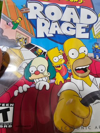The Simpsons Road Rage (No Manual, Artwork Damage)