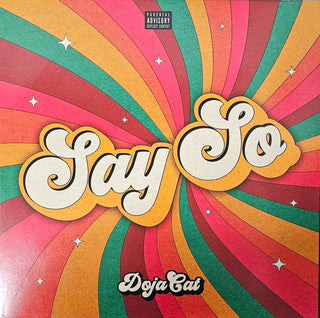 Doja Cat- Say So (12" Coke Bottle Clear Vinyl)(Top Seam Split)