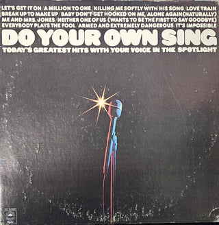 Various- Do Your Own Sing: Today's Greatest Hits With Your Voice In The Spotlight