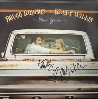 Bruce Robinson & Kelly Willis- Our Year (Signed By Kelly Willis)