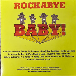 Rockabye Baby!- More Lullaby Renditions Of The Beatles
