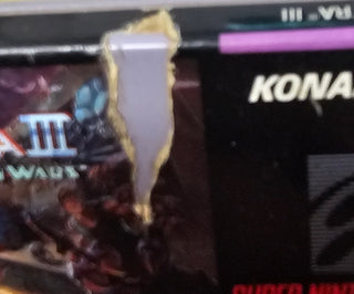 Contra III The Alien Wars (Cartridge Only; Label Damage)