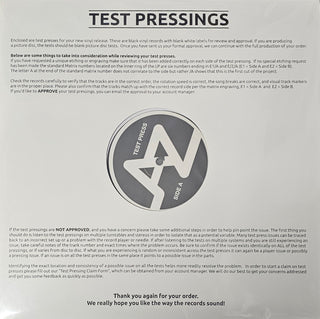 Transformers: The Age Of Extinction EP (Test Press Vinyl)