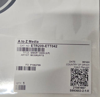 McGruff's Smart Kids Album (Test Press)