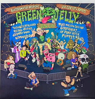 Green Jelly- The Official Soundtrack Of The Documentary Green Jelly Suxx Live (Test Pressing Numbered 3/24)