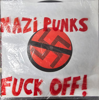 Dead Kennedys- Nazi Punks Fuck Off!/Moral Majority (1981 Repress)(Original Outer Sleeve, No Inserts Or Arm Band)