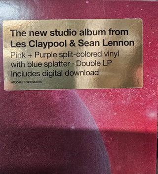 Claypool Lennon Delirium- South Of Reality (Purple/Purple Split w/ Blue Splatter Vinyl)(Hype Sticker On Sleeve) (Used Vinyl)