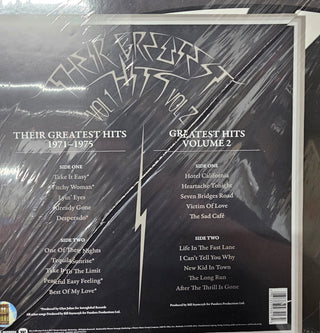 Eagles- Their Greatest Hits 1971-1975 Volumes 1 & 2 (Sealed, Large Cut Mark Through Back Of Box) (Used Vinyl)