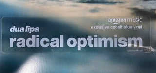 Dua Lipa- Radical Optimism (Cobalt Blue Vinyl)(Hype Sticker On Sleeve, Top Seam Split) (Used Vinyl)