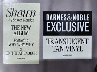 Shawn Mendes- Shawn (Translucent Tan Vinyl w/ Hype Sticker On Sleeve) (Used Vinyl)