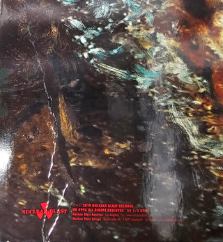 Thy Art Is Murder- Human Target (Red w/ Black Splatter Vinyl)(Right Corner/Side Creased) (Used Vinyl)