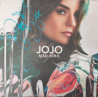 Jojo- Mad Love (Deluxe 1x Peach Sorbet/1x Marbled Teal Vinyl)(Signed Cover)