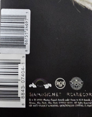 Sia- 1000 Forms Of Fear (Gold Translucent Vinyl)(Hype Stickers & Barcode Sticker On Sleeve)