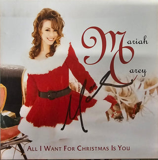 Mariah Carey- All I Want For Christmas Is You (Signed Insert)