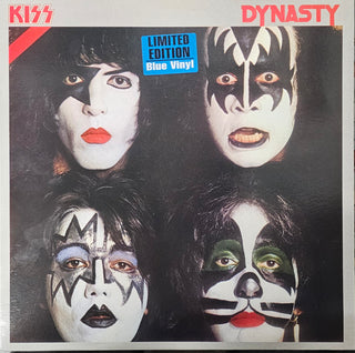 Kiss- Dynasty (Unofficial Blue Vinyl Pressing) (Used Vinyl)