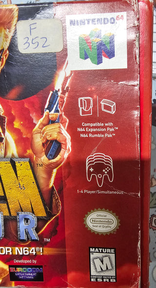 Duke Nukem Zero Hour (In Box w/ Photo Copied Manual)(Box Wear)