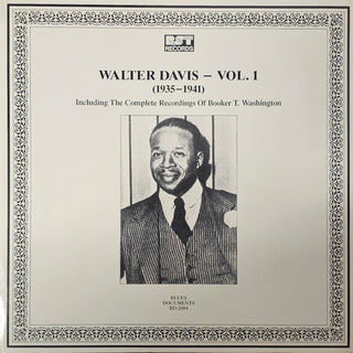 Walter Davis- Vol. 1 (1935-1941)(Austrian Press) (Used Vinyl)