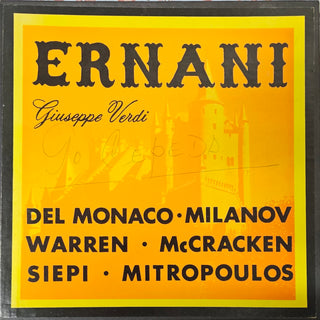 Vardi- Ernani (Dimitri Mitropoulos, Conductor)(Writing On Front)