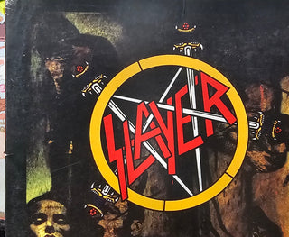 Slayer- Reign In Blood (2014 Clear Vinyl, No Numbered Hype Sticker)(Light Sleeve Wear) (Used Vinyl)