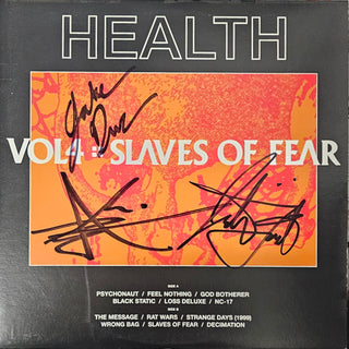 Health- Vol 4: Slaves Of Fear (Signed By Band) (Used Vinyl)