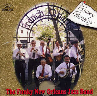 the album cover for Funky New Orleans Jazz Band - Funky Fantasy