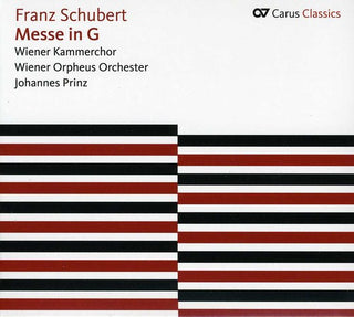 the album cover for Johannes Prinz - Messe in G