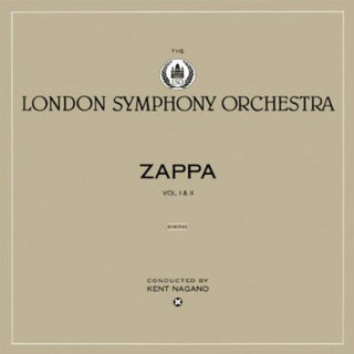 the album cover for Frank Zappa - London Symphony Orchestra I & II