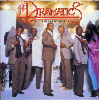 the album cover for The Dramatics - Anytime Anyplace [Import]