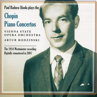 the album cover for PAUL BADURA-SKODA - Paul Badura-Skoda Plays Piano Concertos