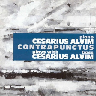 the album cover for Cesarius Alvim - Contrapunctus