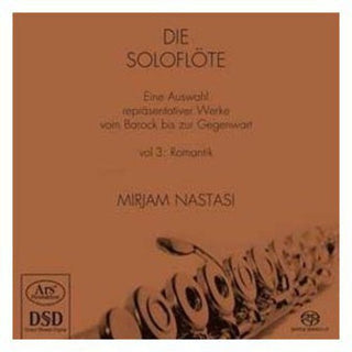 the album cover for Mirjam Nastasi - Die Soloflote 3