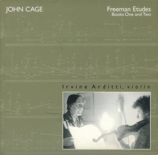 the album cover for Irvine Arditti - Freeman Etudes 1 & 2