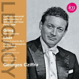 the album cover for GyÃ¶rgy Cziffra - Legacy: Georges Cziffra