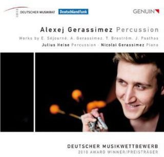 the album cover for Alexej Gerassimez - Percussion