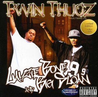 the album cover for Thug Twinz - Layzie Bone and Big Sloan