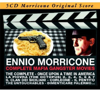 the album cover for Ennio Morricone - Complete Mafia Gangste [Import]
