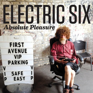 the album cover for Electric Six - Absolute Pleasure