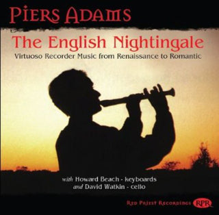 the album cover for Adams / Van Eyck / Bassano - English Nightingale