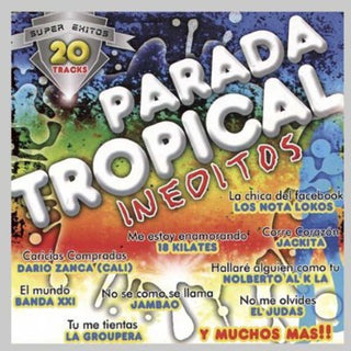 the album cover for Parada Tropical Ineditos / Various Arg - Parada Tropical Ineditos / Various